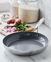 GreenPan Valencia Pro Stainless Steel 12" Open Frypan