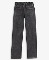 Epic Threads Little & Big Girls Paperbag Straight-Fit Jeans, Exclusively at Macy's