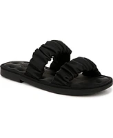 Blowfish Malibu Women's Noodle Round Open Toe Slide Flat Sandals