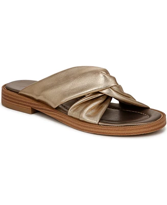 Blowfish Malibu Women's Adios Round Open Toe Slide Flat Sandals