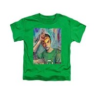 Big Bang Theory Toddler Girls Baby-Girls Sheldon Painting Short Sleeve Tee / T-Shirt