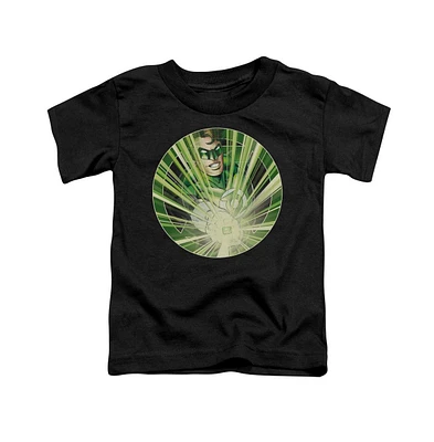 Green Lantern Toddler Girls Baby-Girls Light Em Up Short Sleeve Tee / T-Shirt