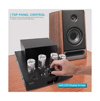 Pyle Bluetooth Tube Amplifier Stereo Receiver
