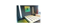 Slickblue Modern Floating Platform Bed Frame for Sleek and Stylish Bedroom Design