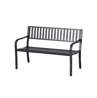 Slickblue Outdoor Garden Bench for Comfortable and Stylish Outdoor Seating