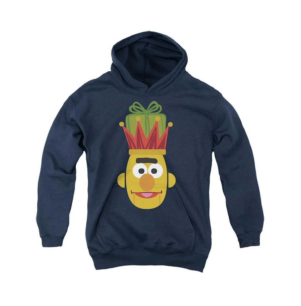 Sesame Street Boys Youth Christmas Nutcracker Bert Pull Over Hoodie