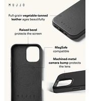 Mujjo Base Full Leather Case for iPhone 16