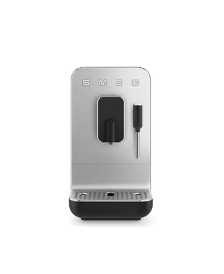 Smeg Contemporary Aesthetic Fully Automatic Coffee Machine with Steam Wand