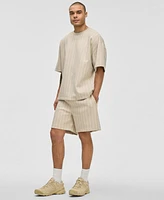 Mode of One Men's Regular-Fit Pinstripe 7" Shorts, Exclusively at Macy's