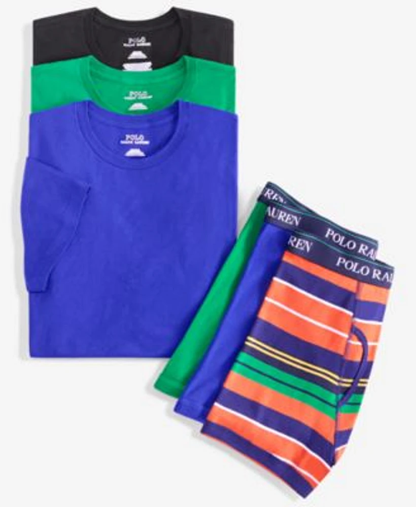 Polo Ralph Lauren Short Sleeve Sleep Shirt Boxer Briefs Exclusively At Macys