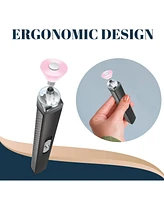 Perry Ellis Rechargeable Salon Style Manicure Set With Led Light