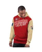 Starter Men's Scarlet San Francisco 49ers Extreme Pullover Hoodie