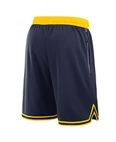 Nike Men's Navy Michigan Wolverines Performance Basketball Shorts