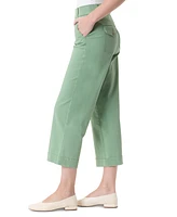 Gloria Vanderbilt Women's Shape Effect Wide-Leg Cropped Pants