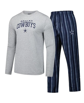 Concepts Sport Men's Dallas Cowboys Petition Long Sleeve T-Shirt Pants Sleep Set