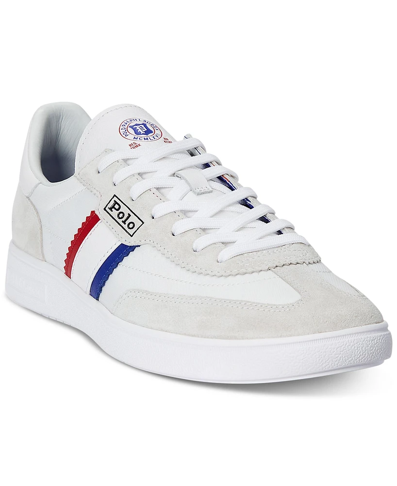 Polo Ralph Lauren Men's Bedford Suede-Paneled Sneaker