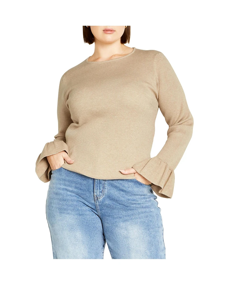 City Chic Plus Size Selena Sweater