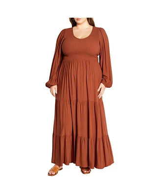 City Chic Plus Jayden Maxi Dress