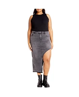 City Chic Plus Remi Skirt