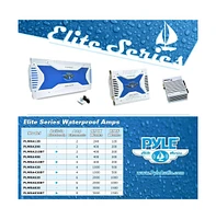 Pyle 8-Channel Marine Bluetooth Amplifier - 3000 Watt Bridgeable