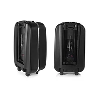 Pyle Bluetooth Pa Loudspeaker Portable Stereo System with Karaoke, MP3/Usb/Sd/Fm, and Rechargeable Battery