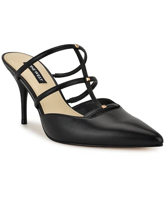 Nine West Women's Tianala Caged Slip-On Stiletto Pumps