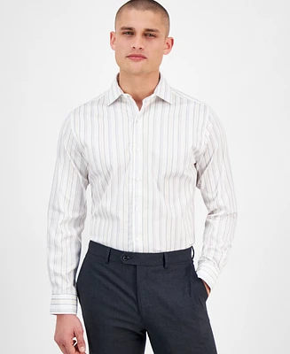 Bar Iii Men's Slim-Fit Jin Stripe Dress Shirt, Exclusively at Macy's