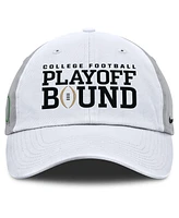 Nike Men's and Women's White/Gray Oregon Ducks 2024 College Football Playoff Club Adjustable Hat