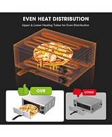 WeChef Countertop Pizza Oven Electric Pizza Maker 1300W for 12" Pizza Commercial