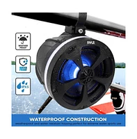 Pyle 5.25 Waterproof Bluetooth Off-Road Speaker System with Rgb Lights, 1000W