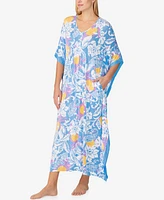 Ellen Tracy Women's Short 3/4 Sleeve Caftan