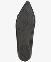 Giani Bernini Women's Bentlley Memory Foam Pointed Toe Flats, Created for Macy's