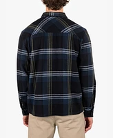 Hurley Men's Santa Cruz Shoreline Flannel Long Sleeve Shirt