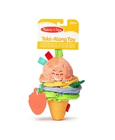 Melissa and Doug Ice Cream Take-Along Pull Toy