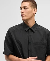 Mode of One Men's Relaxed Fit Short-Sleeve Button-Front Nylon Shirt, Exclusively at Macy's