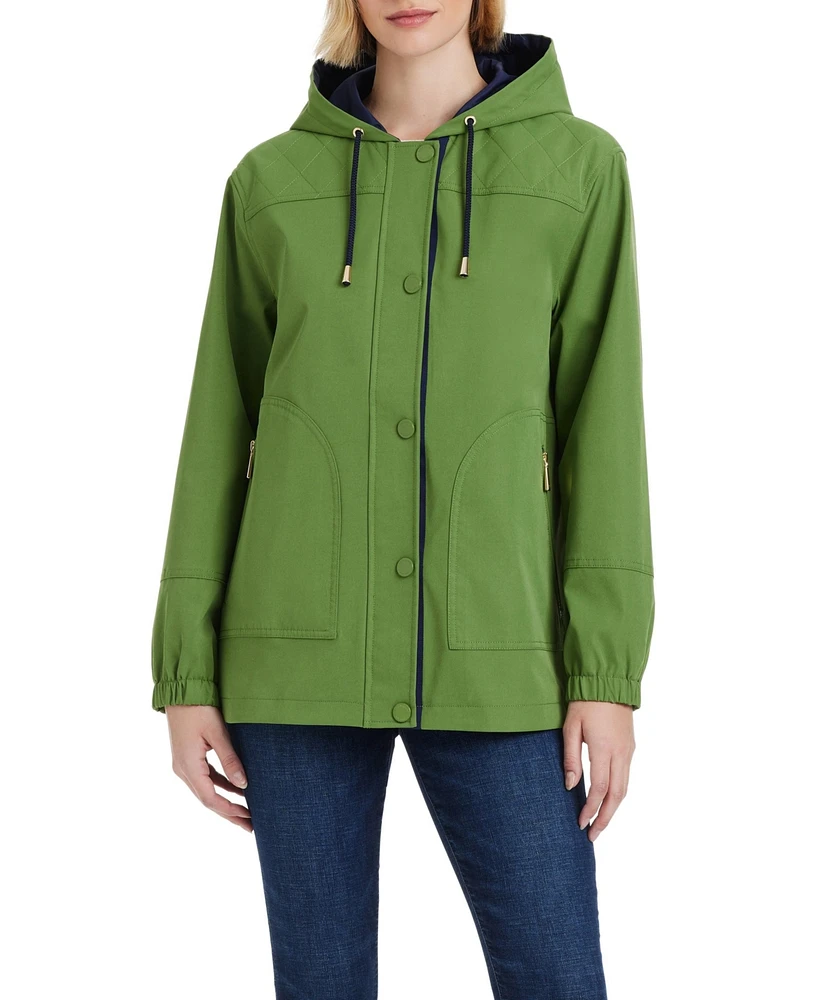 kate spade new york Women's Lightweight Zip-Front Water-Resistant Jacket