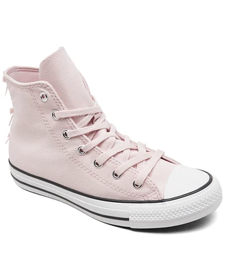 Converse Big Girls Chuck Taylor All Star Ruffles and Bows Casual Sneakers from Finish Line