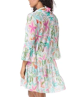 Coco Reef Women's Enchant Printed Cover-Up Dress