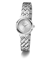 Guess Women's Analog Silver Tone Steel Watch, 26mm