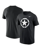 Nike Men's Black Army Knights 2024 Rivalry Collection Star T-Shirt