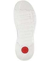 FitFlop Women's Super-q Knit Slip-On Lace-Up Sneakers