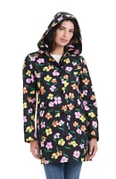 kate spade new york Women's A-Line Printed Trench Coat