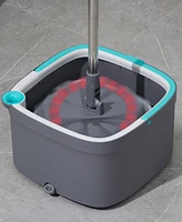 True & Tidy True Clean Spin Mop & Bucket Cleaning System