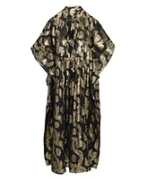 Meghan Fabulous Women's Palm Springs Caftan Maxi Dress - Black