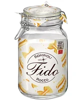 Bormioli Rocco Glass 67.75-Oz. Fido Jars, Set of 6