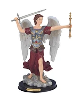 Fc Design "2-pc Set" 12"H Archangel Michael Statue Saint Michael The Strongest Angel Holy Figurine Statue Ornament Home Room Office Decor and Perfect