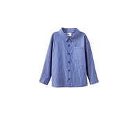 Cotton On Boys Nate Long Sleeve Shirt