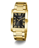 Guess Men's Analog Gold Tone Stainless Steel Watch, 34mm