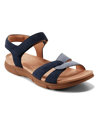 Easy Spirit Women's Marian Strappy Flat Sandals