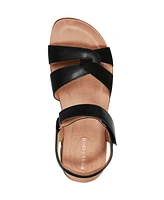 Easy Spirit Women's Marian Open Toe Flat Strappy Sandals